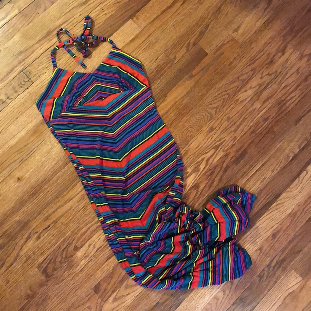 Colorful maxi dress